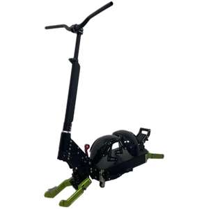 Geofought M7 11 pouces Cadre de scooter 150mm Fourche ouverte 47*22*9cm Compartiment de batterie Hauteur réglable Cadre de scooter électrique - Product Image 1