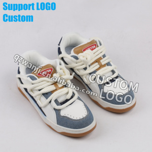 รองเท้าผ้าใบรองเท้าสเก็ตบอร์ดสำหรับผู้ชายปรับแต่งโลโก้ของคุณเอง - Product Image 3