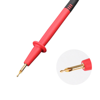 Tronovo ETA4553 stylo de test à quatre fils multimètre à faible résistance tête télescopique plaquée or stylo de test de résistance à 4 fils