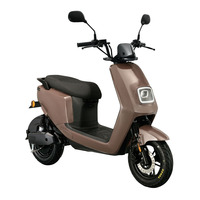 Scooter électrique 2026 de fabrication chinoise avec moteur brushless 500W, batterie lithium amovible 60V 21AH et vitesse de 25km/h