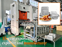 Machine de fabrication de contenants en aluminium LK-T130 avec moule personnalisé disponible