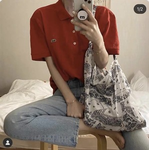 Bolsa de Compras Reutilizable Ecológica Portátil, Bolsa de Mano Plegable de Poliéster Ligera y Lavable Personalizada para Promociones - Product Image 4