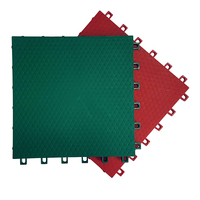 Carreaux de sol professionnels pour terrain de basket Design moderne Platelage en plastique PP pour une utilisation en extérieur Installation de bricolage