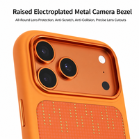 Coque de téléphone en verre TPU avec chargement magnétique sans fil, antichoc, pailletée pour iPhone 16, fabricant OEM ODM Chine