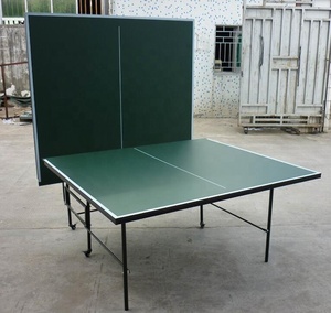 Table de Tennis de Table Pliante Professionnelle 9FT en MDF 12mm et PVC pour Intérieur, Ensemble de <span class=keywords><strong>Ping</strong></span>-<span class=keywords><strong>Pong</strong></span> Mobile, Fourniture d'Usine en Gros - Product Image 2