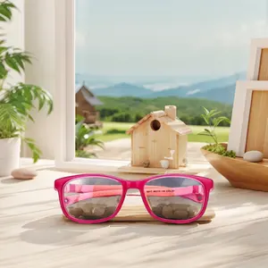 Wholesales TR90 Silicone Wayframe Shape Kids Sport Eyeglasses Frames Soft Nose Pad With Elastic Strap 9017