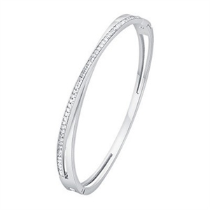 High End Jewelry <b>Bracelet</b> Fine Non Tarnish Stainless Steel Zircon <b>Bangle</b> <b>Bracelet</b> for Women - Product Image 1