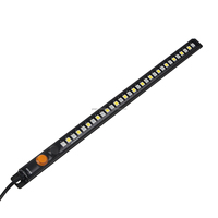 Barre lumineuse LED de camping extérieure en aluminium 12V à double couleur dimmable Ambre+Blanc/Rouge+Blanc IP67 Étanche CRI 95 Garantie 3 ans