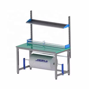 Table de travail avec étagère en <span class=keywords><strong>bois</strong></span> durable pour le travail du <span class=keywords><strong>bois</strong></span>, film de protection pour <span class=keywords><strong>console</strong></span> 2026, montage pratique - Product Image 2