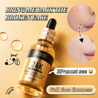 Vente en gros Sérum visage essence d'or 24k anti-âge ZOZU OEM ODM pour femme