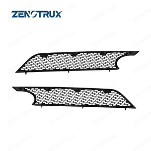 Grille d'admission d'air/grille latérale noire pour <span class=keywords><strong>Peter</strong></span>-bilt 579 2023 - Product Image 2