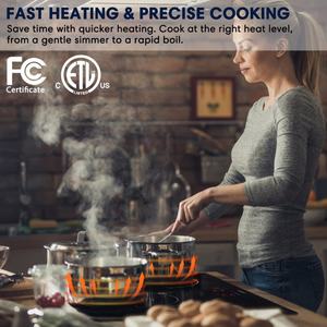 Cocina Eléctrica Portátil Compacta de Cerámica con Quemador Infrarrojo de Alta Dureza y Control Táctil - Product Image 6