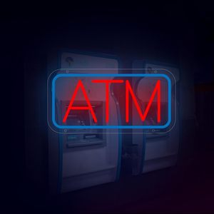 ป้ายไฟนีออน ATM รูปทรงสี่เหลี่ยมผืนผ้า อะคริลิคติดผนัง ไฟ LED ปรับความสว่างได้ สำหรับตกแต่ง ใช้พลังงานจาก USB ป้ายไฟอะคริลิคแบบแขวน - Product Image 6