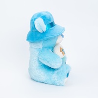 Produit de haute qualité personnalisable être utilisé comme cadeau bleu amour coeur ours en peluche jouets en peluche