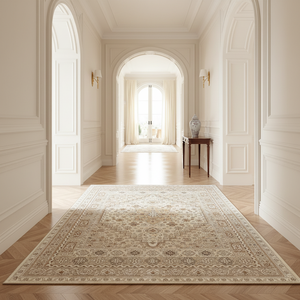 Alfombra Clásica Lavable para Interiores, Apta para Mascotas, con Base de TPR, Tejido de Poliéster, Pelo Corto para una Fácil Limpieza, Ideal para Hogares Modernos y Pasillos - Product Image 1