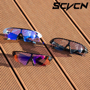 Lunettes <span class=keywords><strong>de</strong></span> cyclisme <span class=keywords><strong>de</strong></span> marque 2024 Photochromiques Rouge Bleu TR90 Hommes Femmes Vélo <span class=keywords><strong>de</strong></span> <span class=keywords><strong>route</strong></span> UV400 Sport Cyclisme Course à pied Lunettes <span class=keywords><strong>de</strong></span> protection - Product Image 1