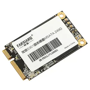 Factory Wholesale mSATA Hard Disk SSD 128GB 512GB 2TB Internal SATA3.0 Solid State Drive for Computer