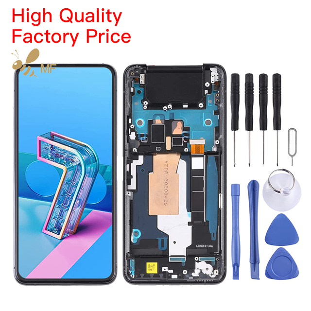 Cheap Mobile Phone LCD for ASUS Zenfone 7 Pro Mobile Touch Screen Panel 5z Zs620kl Max 9 Display Price for asus Zenfone 5 Selfy