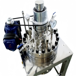 เครื่องปฏิกรณ์ในห้องปฏิบัติการแบบฝาปิดชนิด Flange พร้อมระบบควบคุม PLC หมักด้วยแม่เหล็กแบบอัตโนมัติ สำหรับการสังเคราะห์ด้วยความร้อนและแรงดันสูง ขนาด 25 มล.-1000 มล. รุ่น Ma 25 มล.-1000 มล. แบบ Autoclave - Product Image 4