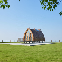Maison triangulaire autonome pour le glamping, Cabane A-Frame, Maison de vacances, Cabane Airbnb