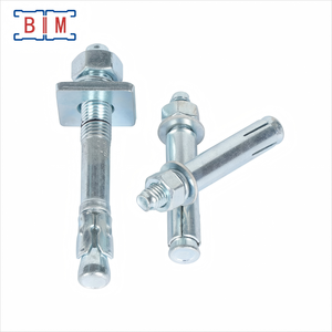 스테인리스 스틸 웨지 앵커 HDG 아연 도금 탄소강 확장 웨지 앵커 - Product Image 1