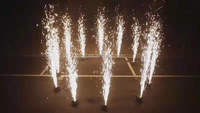 Machine à feux d'artifices à froid, 12 sachets de poudre ti, Machine à feu chaud froid aux normes européennes, pour fêtes de mariage
