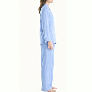OEM personnalisé maison Pijama Femme <span class=keywords><strong>Costume</strong></span> De Pyjama Pjs <span class=keywords><strong>Costume</strong></span> 100% coton ensemble de pyjamas pour les femmes - Product Image 2