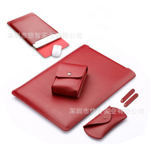 Funda Protectora para Tablet PC, Cubierta para Laptop, Bolsa de Cuero PU Personalizada de Fábrica, Bolsa de Cuero Suave para Computadora (Universal) - Product Image 3