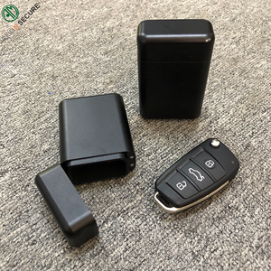 Étui anti-radiation en aluminium <span class=keywords><strong>pour</strong></span> clés de <span class=keywords><strong>voiture</strong></span>, sac Faraday anti-<span class=keywords><strong>RFID</strong></span>, pochette <span class=keywords><strong>pour</strong></span> clé de <span class=keywords><strong>voiture</strong></span> sans clé avec couvercle à rabat magnétique - Product Image 1