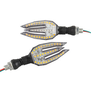 Feu de jour LED transfrontalier à effet d'eau courante et clignotant pour moto 12V – Idéal pour la modification des systèmes d'éclairage - Product Image 5