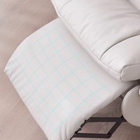 Chaise de bureau exécutive à dossier haut automatique au design moderne Caractéristiques ergonomiques Chaise de bureau d'ordinateur Repose-pieds Roues Caractéristique de massage