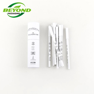 Biodegradable <span class=keywords><strong>Reciclado</strong></span> Kraft Core Impresión personalizada al por mayor Kraft Cartón Cilindro Embalaje Caja <span class=keywords><strong>de</strong></span> almacenamiento para lápiz - Product Image 4