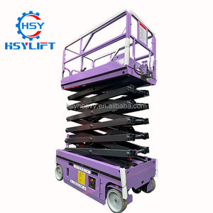 Plateforme Élévatrice à Ciseaux Mobile Autopropulsée sur Chenilles de 4m, 6m, 8m, 10m, 12m, 14m avec Capacité de Charge de 320 kg - Product Image 3