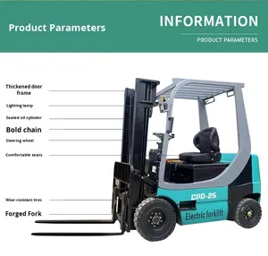 Venta Directa de <span class=keywords><strong>Montacargas</strong></span> Eléctrico PULLEN de 1.5T, 4WD, Operación con Asiento, Apilador de Palés <span class=keywords><strong>para</strong></span> Manipulación de Materiales Pequeños, Carga/Descarga - Product Image 3