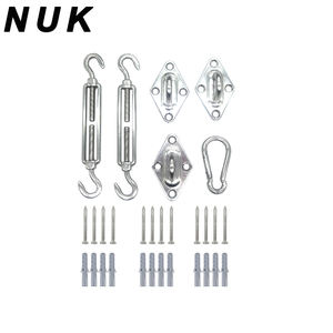 <span class=keywords><strong>Kit</strong></span> <span class=keywords><strong>d</strong></span>'accessoires de quincaillerie pour raccords de <span class=keywords><strong>fixation</strong></span> en acier inoxydable pour auvent de <span class=keywords><strong>voile</strong></span> pare-soleil - Product Image 1