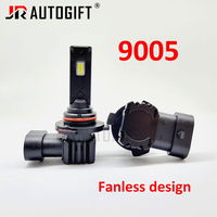 Ampoule de phare de voiture H4 LED 1:1 taille personnalisée Mini lampe frontale sans ventilateur D9S sans fil 9003/HB2 LED Auto lampes H1 H11 HB3 HB4