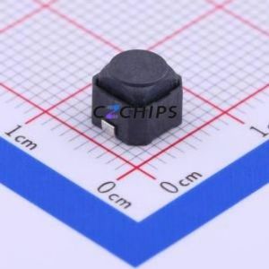 TS-1199A-C-B Tactile Switch SMD,6x6mm Switch Single Pole Single Throw Round Button 2.6N Vertical Mount - Product Image 1