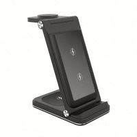 Chargeur sans fil 3 en 1 pour Android, station d'accueil pour différents téléphones portables, pour iPhone, pour Watch 8 7 6 5 4, pour Airpods 3 Pro 2