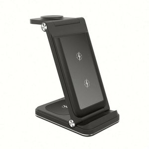Chargeur sans fil 3 en 1 pour Android, station d'accueil pour différents téléphones portables, pour <span class=keywords><strong>iPhone</strong></span>, pour Watch 8 7 <span class=keywords><strong>6</strong></span> 5 4, pour <span class=keywords><strong>Airpods</strong></span> 3 Pro <span class=keywords><strong>2</strong></span> - Product Image 6