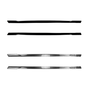Jupes latérales BMW Série 3 F30 F31 Noir Piano Texture Fibre de Carbone Kit Carrosserie ABS 2013-2019 Essieu Standard - Product Image 2