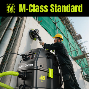 Aspirateur professionnel humide et sec Yowmoft M Class avec auto-nettoyage pour le detailing automobile, la construction, filtre HEPA, boîte empilable de 40L - Product Image 2