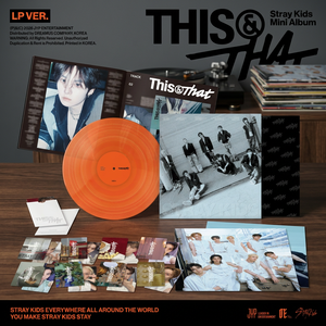 Stray Kids THIS & That (version LP) Toile K-Pop Corée du Sud - Product Image 5