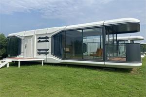 Casa Cápsula de Acero Ecológica <span class=keywords><strong>con</strong></span> Energía Solar E5 (28m) para Casas de Campo, Talleres, Villas de Montaña y Casas <span class=keywords><strong>con</strong></span> <span class=keywords><strong>Vista</strong></span> <span class=keywords><strong>al</strong></span> <span class=keywords><strong>Mar</strong></span> - Product Image 5