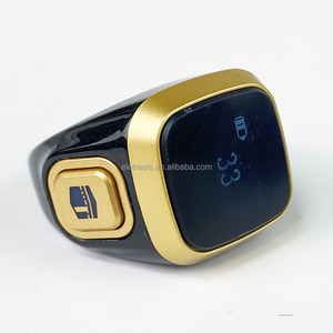 Cadeau islamique, compteur de prières numérique intelligent, écran de 0,6 pouce, rechargeable par USB, bague de prière numérique Tasbeeh <span class=keywords><strong>Zikir</strong></span> - Product Image 4
