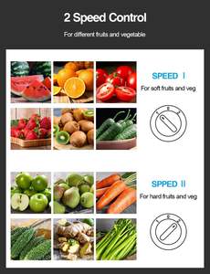 Presse-agrumes, centrifugeuse à jus de fruits sans BPA avec contrôle à 2 vitesses - Product Image 2