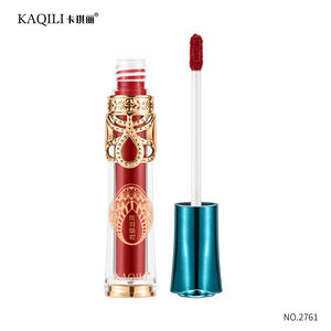 Brillo Labial Kaqili, Resistente al Agua, de Larga Duración, Terciopelo, Sin Transferencia, Tinte Labial, Logotipo Personalizado, Tinte Labial <span class=keywords><strong>L</strong></span>íquido Oriental - Product Image 2
