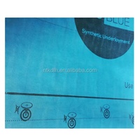 Membrane de toiture respirante de 3040 mm de large pour toiture métallique, polypropylène perméable à la vapeur, sous-couche imperméable à trois couches