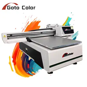 6090 UV-Printer Met 3 Stuks Koppen Telefoonhoesje Printer Dx10 Flatbed Printer 6090 Mok Pen Fles