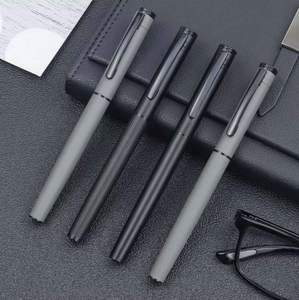 High End Black and Gray Metal Ballpoint <b>Pen</b> with logo Business Signature Metal <b>Pen</b> Black Custom <b>Pens</b> Suitable for Office Work - Product Image 5