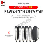 5/6/7/8/9 boutons 2025 alliage de Zinc Style étui à clé de voiture couverture à distance pour Kia EV9 Picanto Sorento MQ4 carnaval KA4 matin K5 Carens